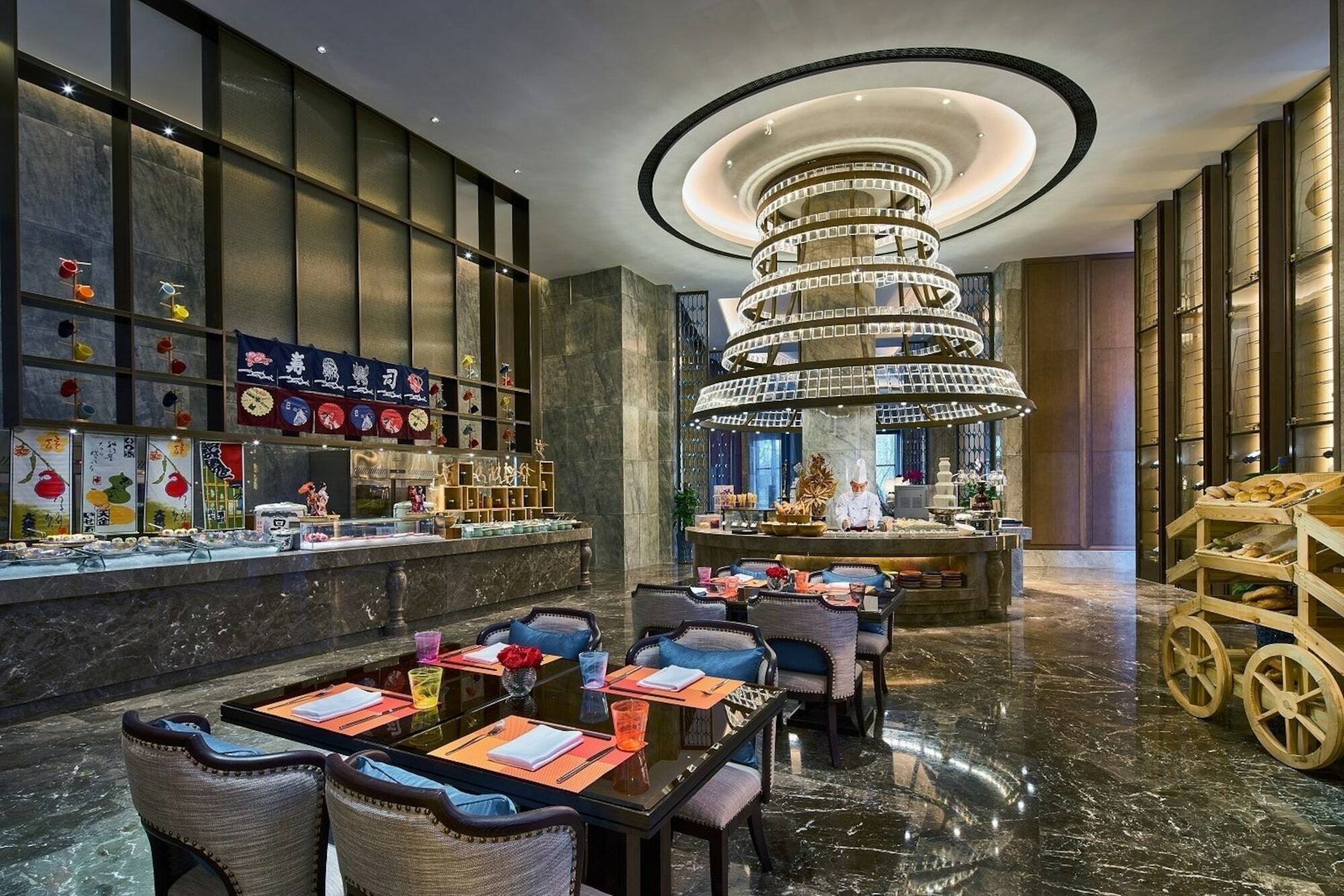 Отель Wanda Realm Qingdao Movie Metropolis Экстерьер фото