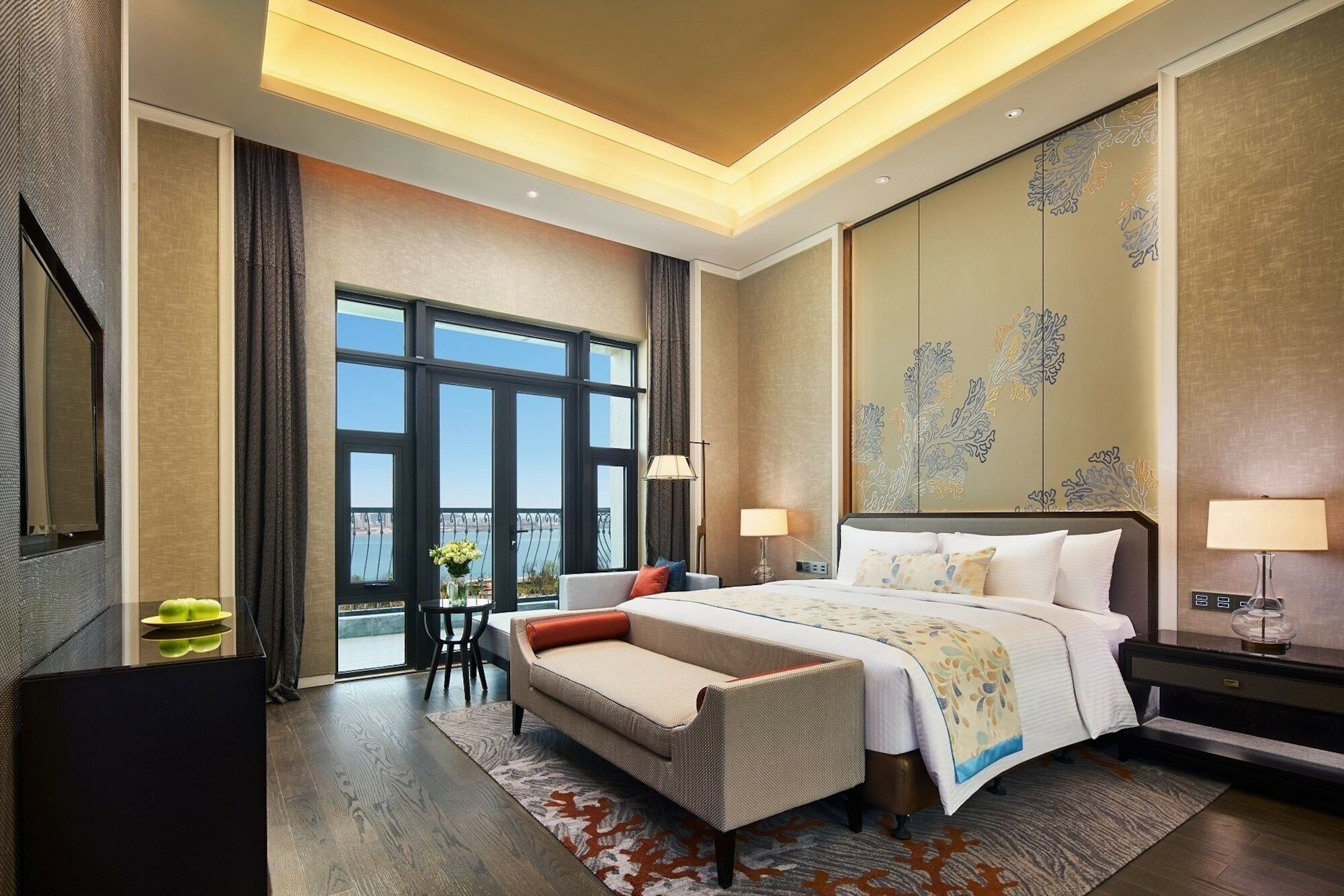 Отель Wanda Realm Qingdao Movie Metropolis Экстерьер фото