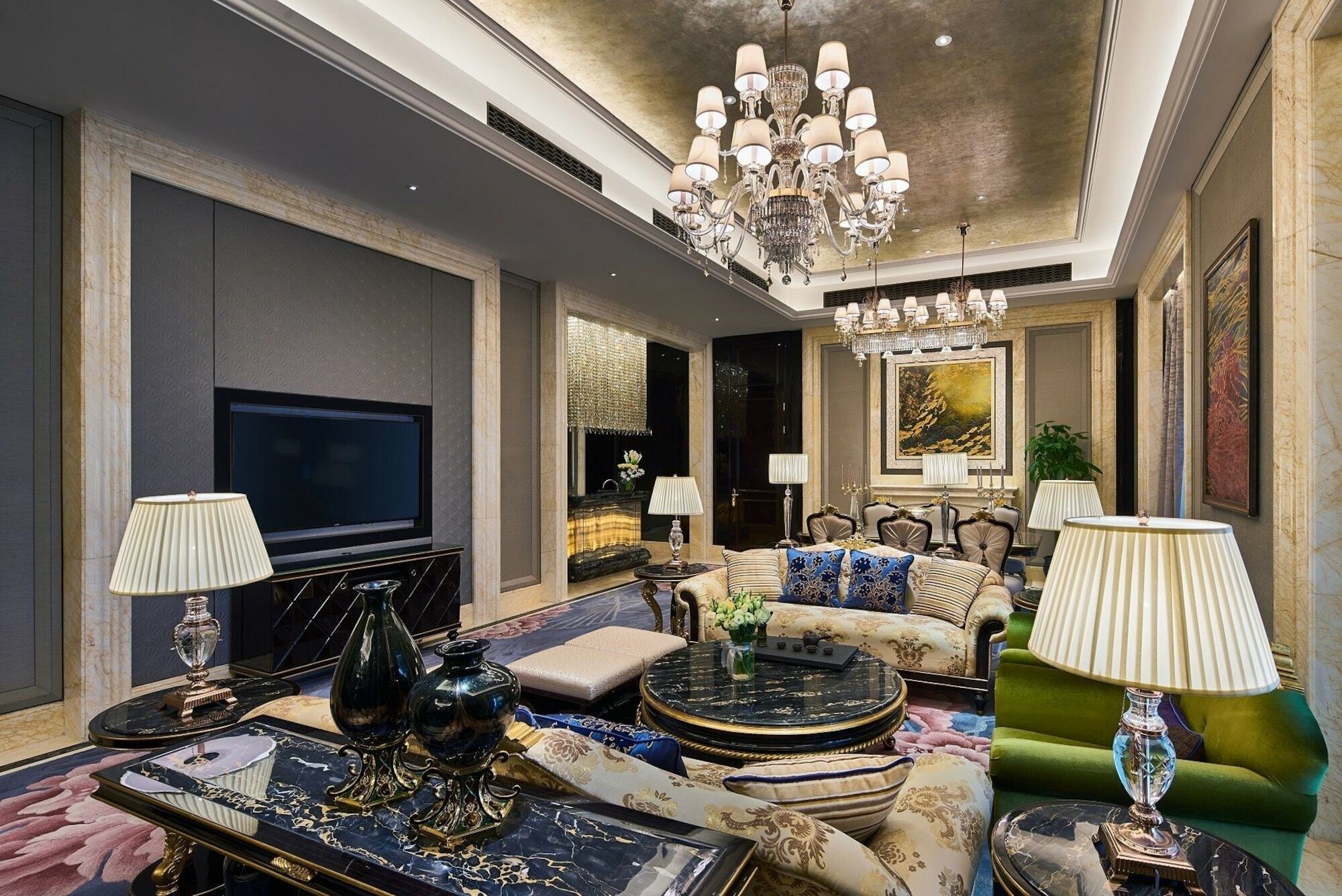 Отель Wanda Realm Qingdao Movie Metropolis Экстерьер фото